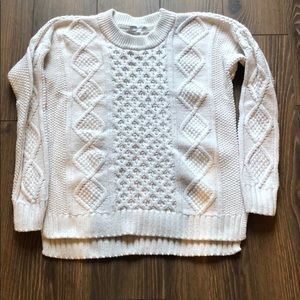 Madewell Cable Knit Sweater Size Small